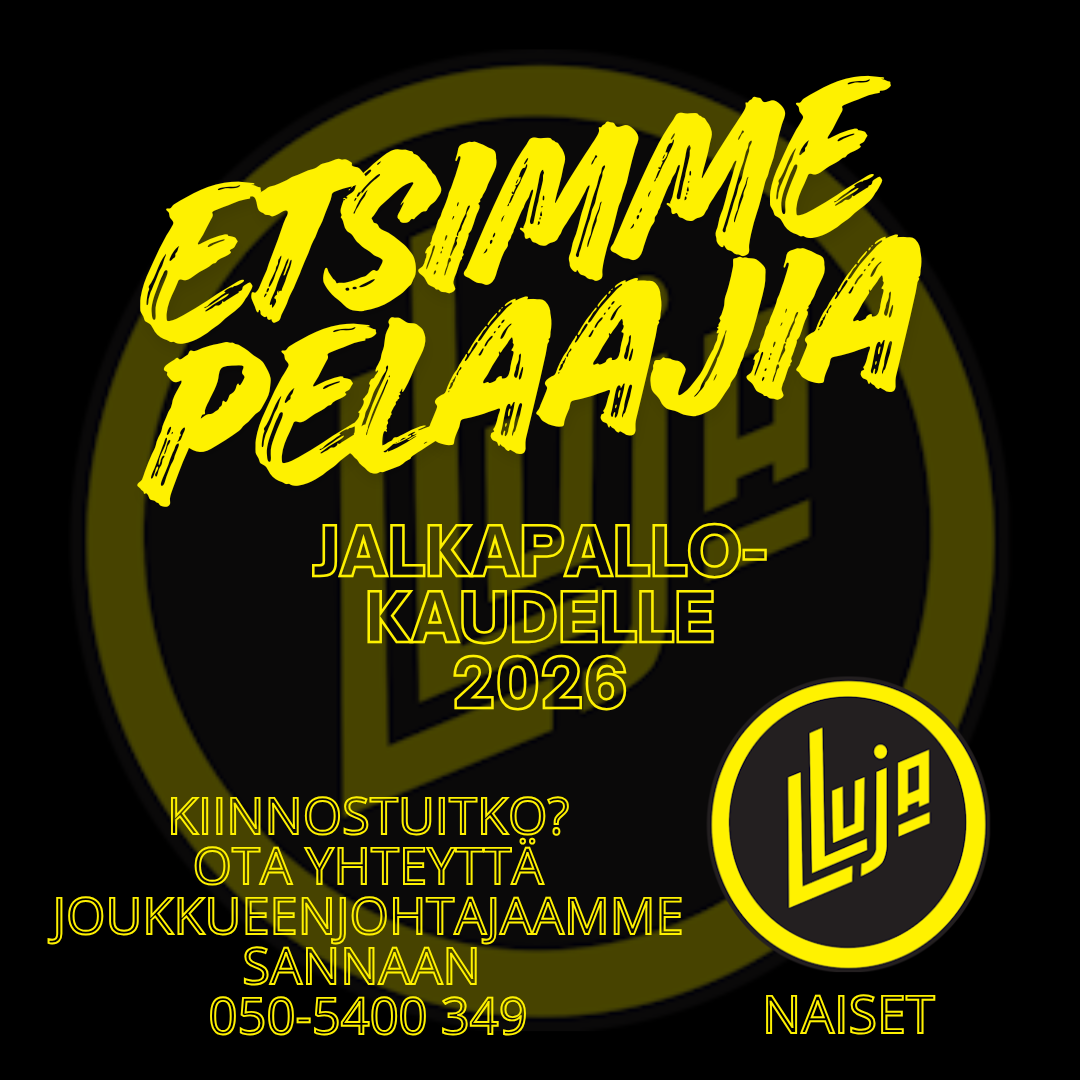 Naisten jalkapallojoukkue etsii pelaajia kaudelle 2026