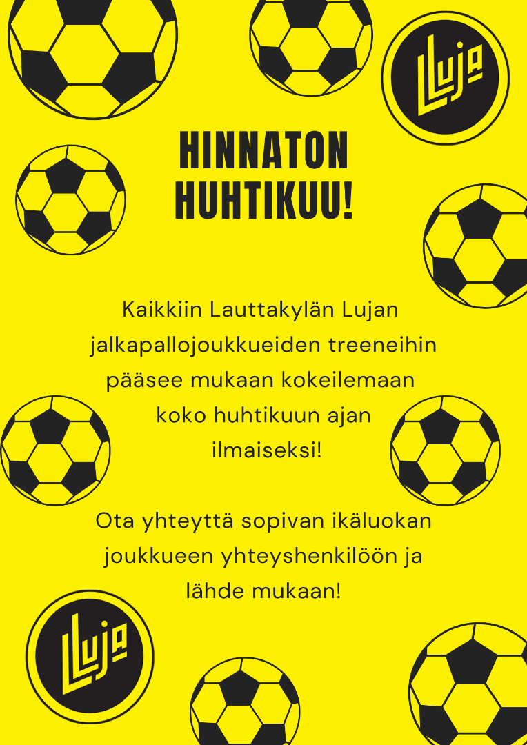 Hinnaton huhtikuu alkoi!