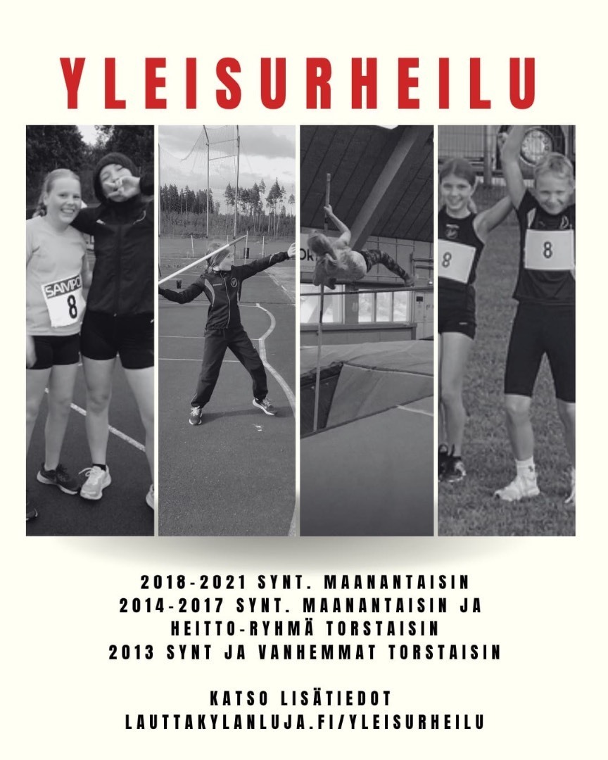 Uusi kausi alkaa syyskuussa, tervetuloa mukaan!