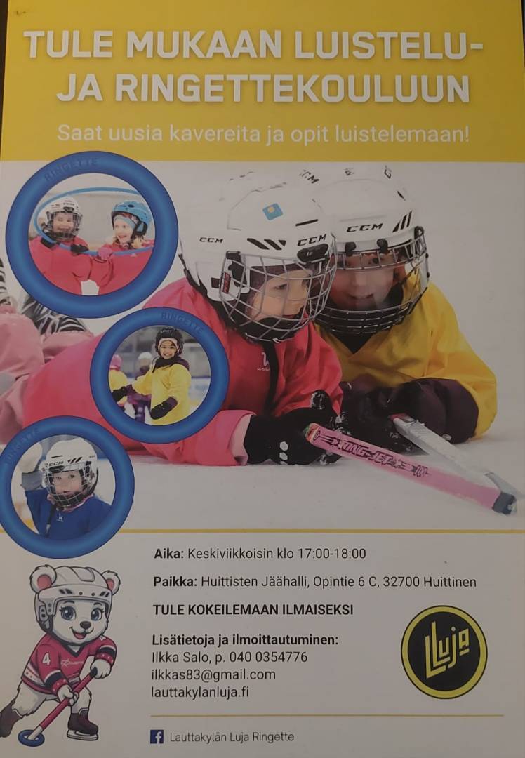 Tule mukaan Ringettekouluun!