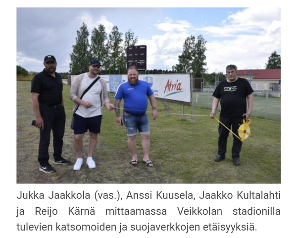 Lappajärven Veikkolan pesäpallostadiolla pelataan historialliset huipputason ottelut