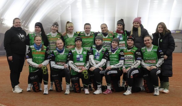 Lappajärven Veikkojen maakuntasarjanaiset avasivat hallipelit kaudelle 2026