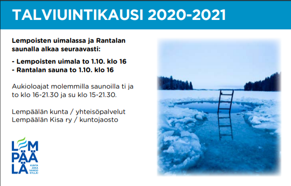 Tietoa talviuintikaudesta 2020-2021