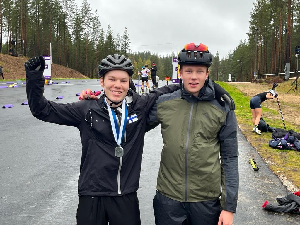 Akseli Pesu ja Antti Urvanta menestyivät rullahiihdon SM-kilpailuissa Vuokatissa