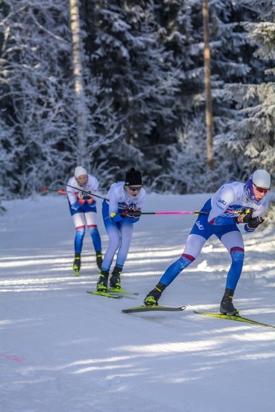 Hakkarissa hyvätasoiset kilpailut aurinkoisessa pakkassäässä 7.2.