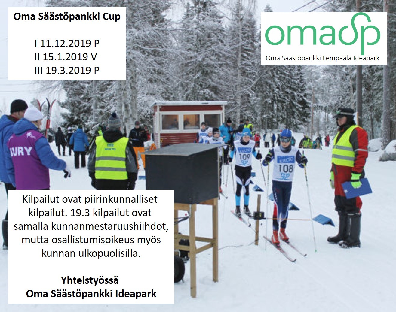 Oma Säästöpankki Cup jatkuu 15.1.2019