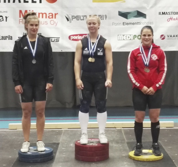 Emma Gleisner jälleen Suomen ennätyksiin
