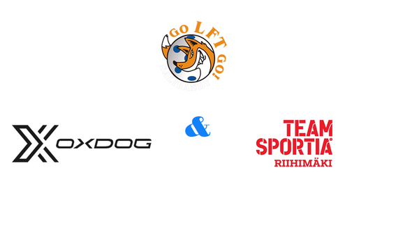 Lopen Floorball Team pitkäaikaiseen yhteistyöhön Oxdogin ja Team Sportia Riihimäen kanssa!