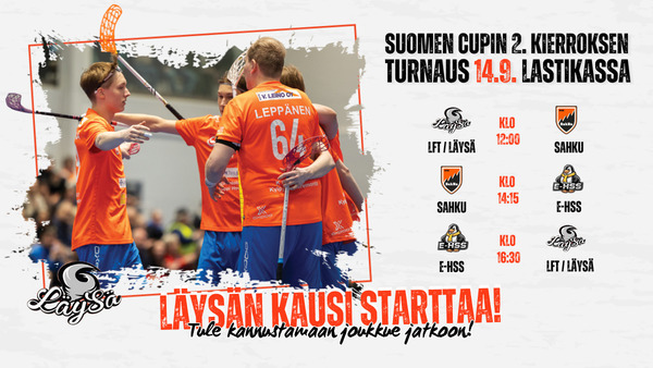 Suomen Cup 2.kierroksen turnaus Lastikassa 14.9.