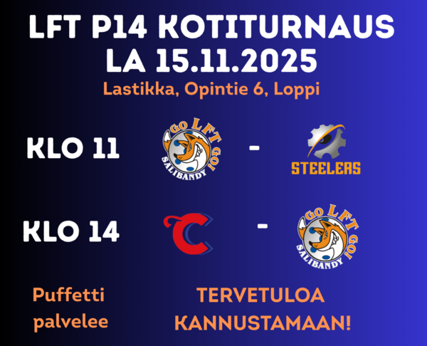 LFT P14 on avannut ensimmäisen kilpakauden vauhdikkaasti – kotiturnaus edessä!