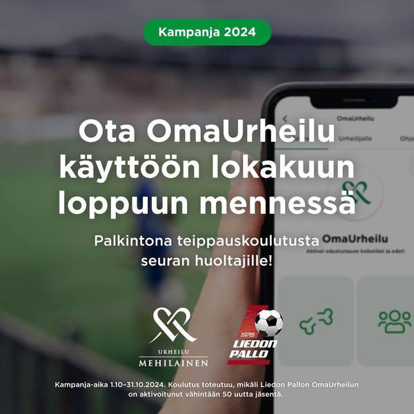 Urheilu Mehiläisen kampanja