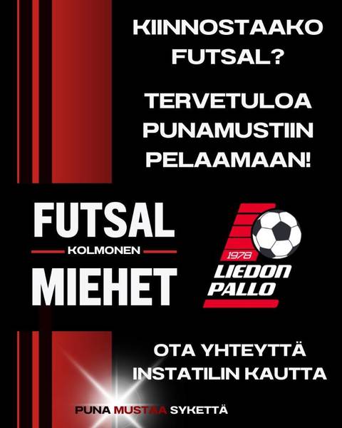 Pelaajarekry auki futsaljoukkueeseen!