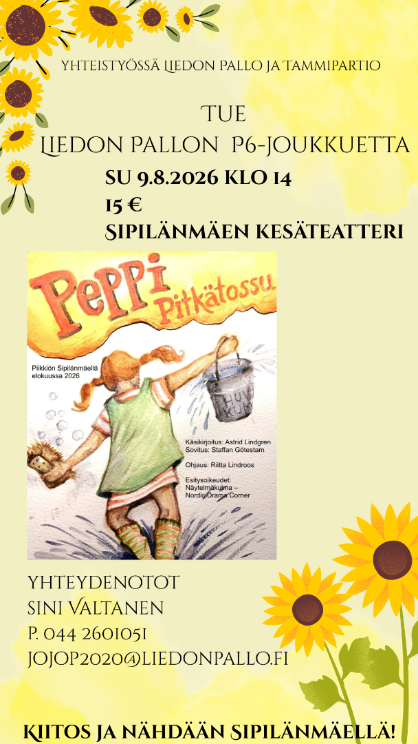 Liedon Pallon ja Tammipartion yhteistyö
