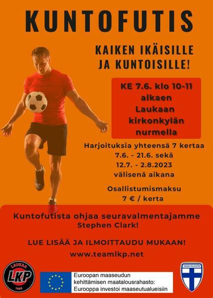 TEAM LKP KUNTOFUTIS STARTTAA JÄLLEEN 7.6.2023