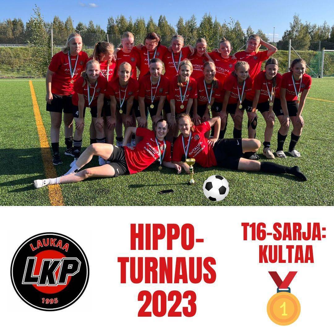 Tänäkin vuonna T08/09 joukkue toi kultaa Hippo-turnauksesta!