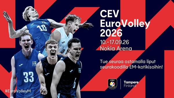 Seuramyyntikoodilla EM-kisoihin Tampereelle