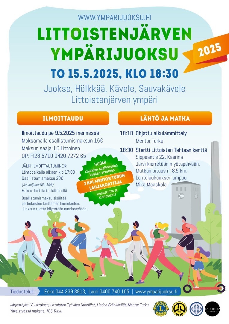 Littoistenjärven ympärijuoksu 15.5.