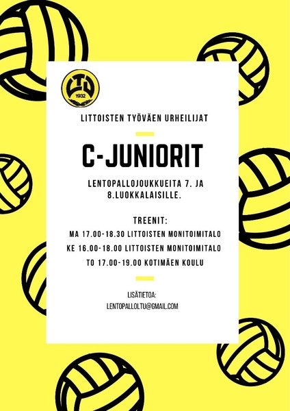 C-junioreiden treeniajat kaudelle 2025-2026