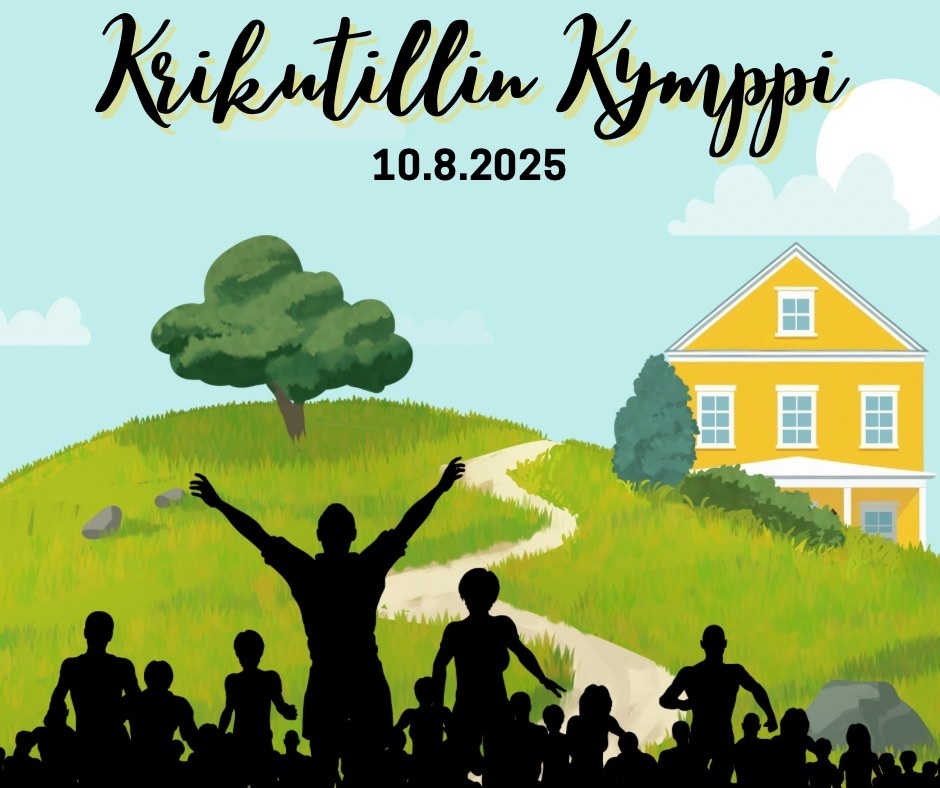 Krikutillin kymppi juostaan 10.8.2025! Ilmoittaudu ennakkoon!