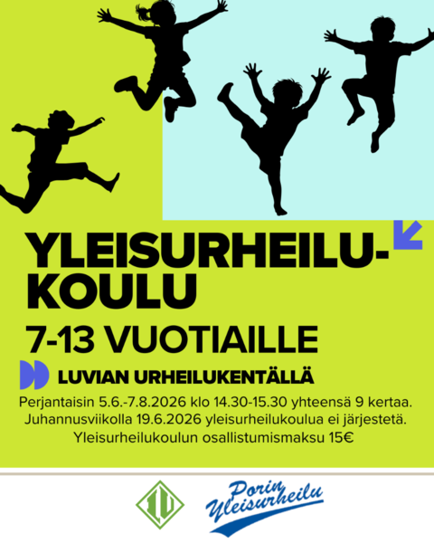 Yleisurheilukoulu Luvialla! 
