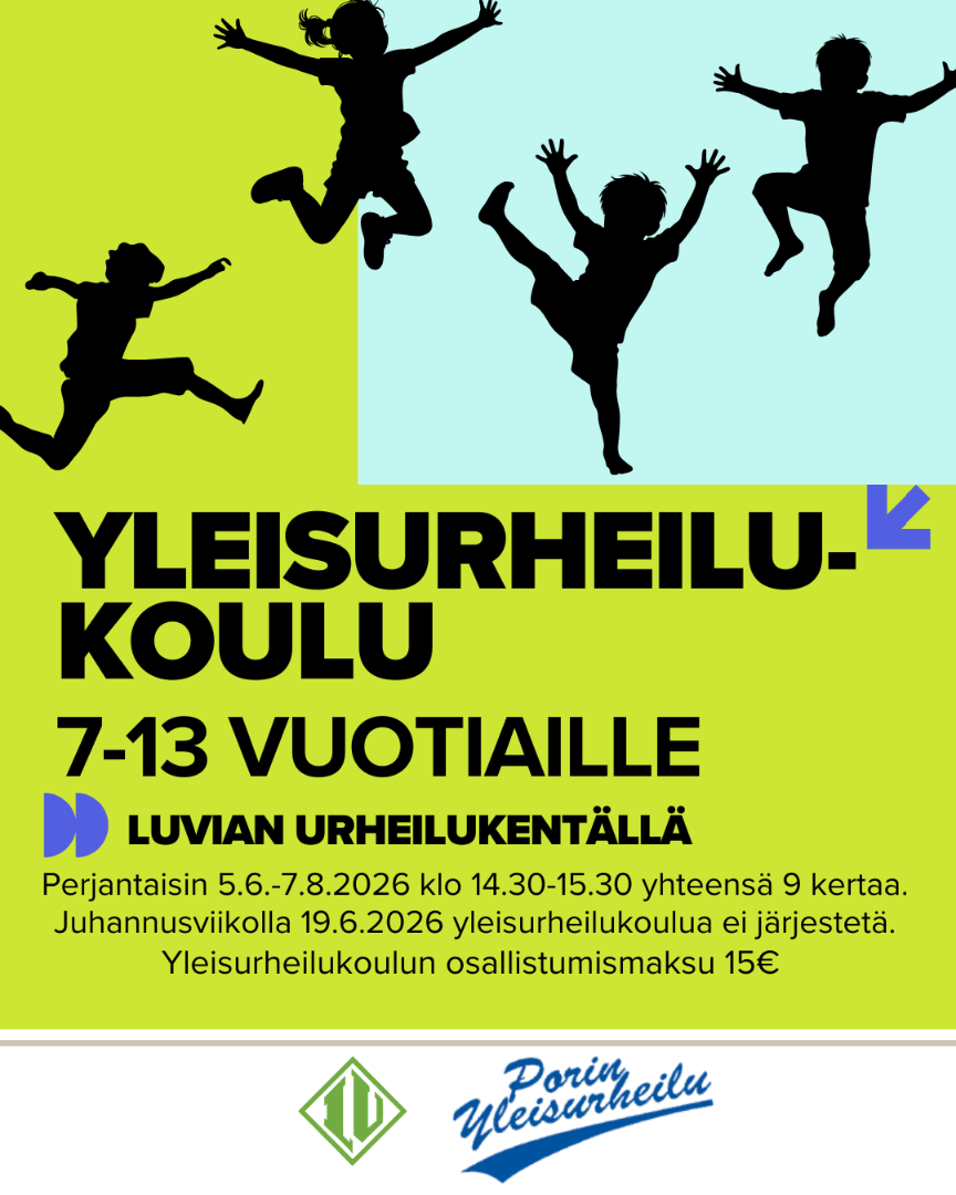 Yleisurheilukoulu Luvialla! 