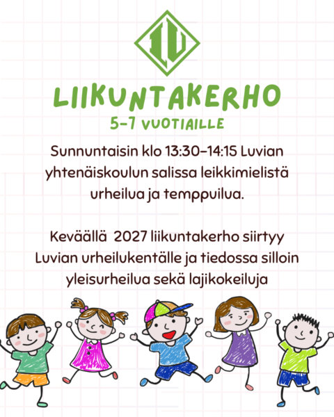 Tuu mukaan liikuntakerhoon! 