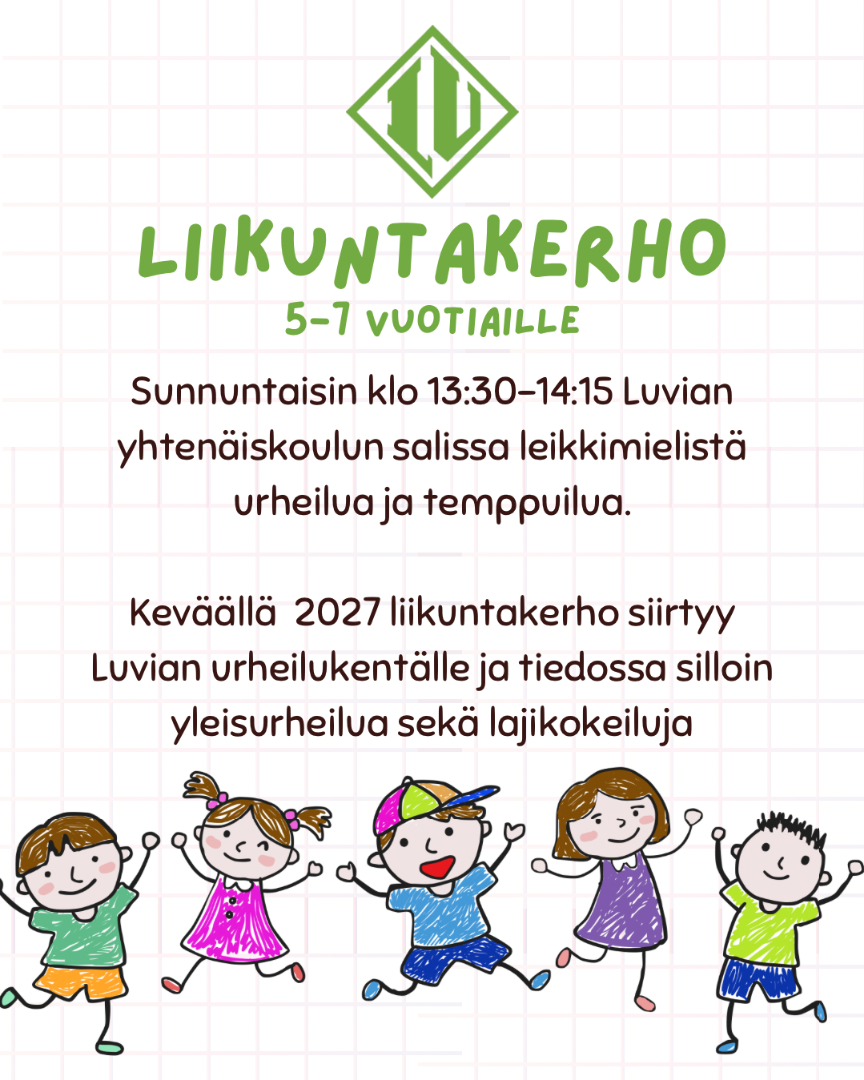 Tuu mukaan liikuntakerhoon!