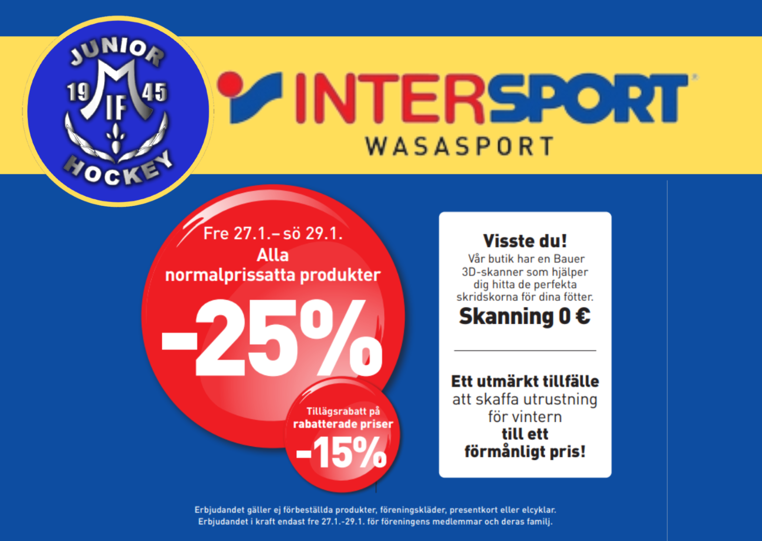 Föreningsdagar på Intersport!
