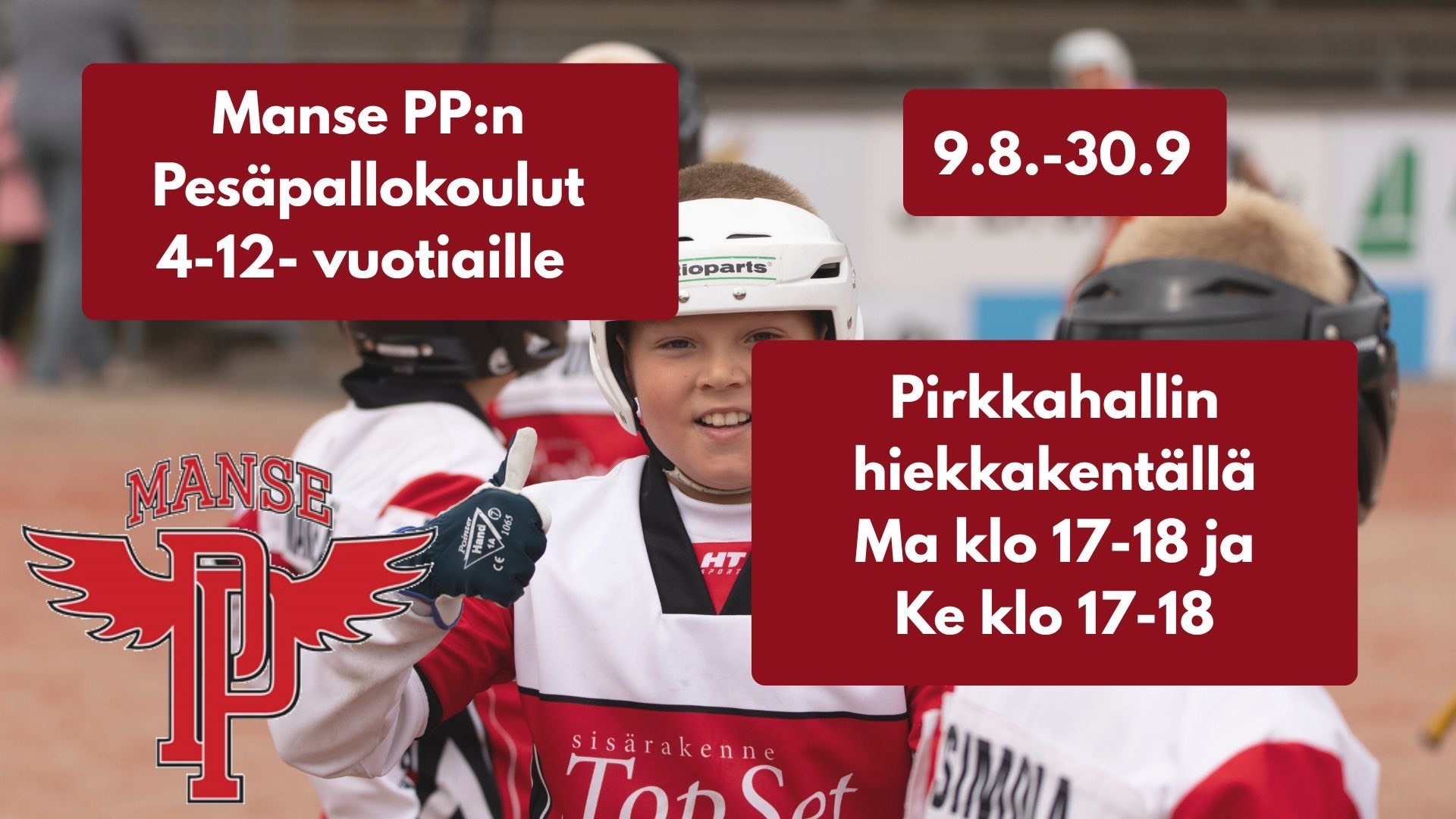 Mukaan pesäpalloon! - Syksyn Mini- ja JunnuManse valmistaa joukkuetoimintaan!