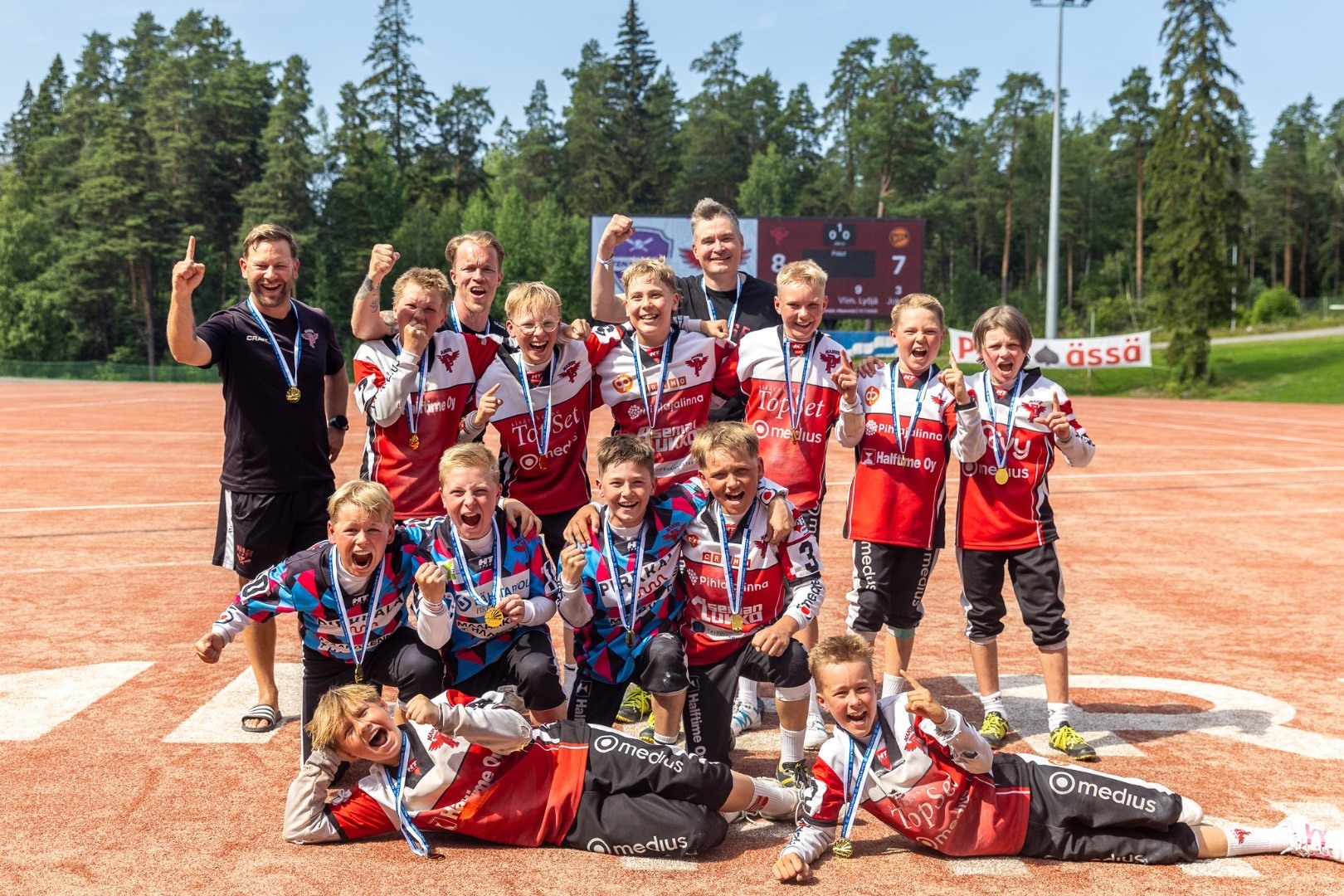 Manse PP:llä poikkeuksellisen menestyksekäs leirikesä 