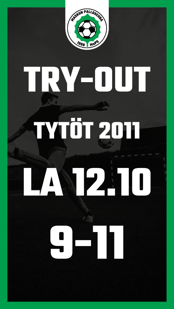 Try-Out treenit 12.10. 