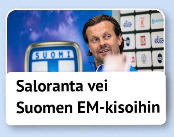 Saloranta vei Suomen EM-kisoihin