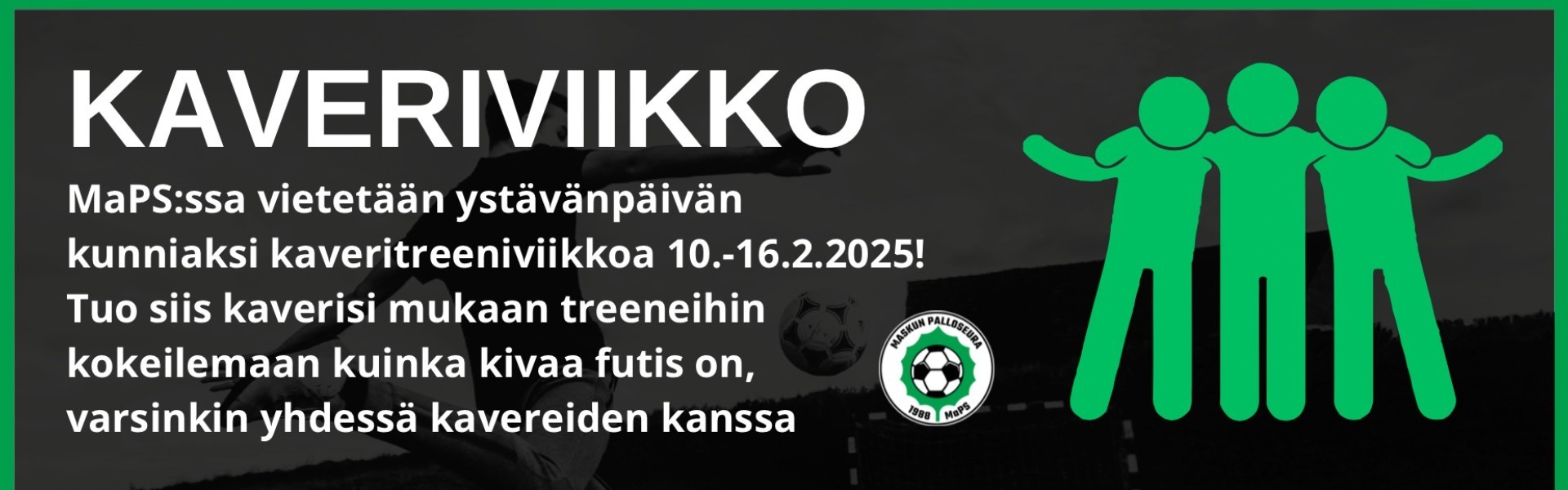 Kaveritreeniviikko 10.-16.2.2025!