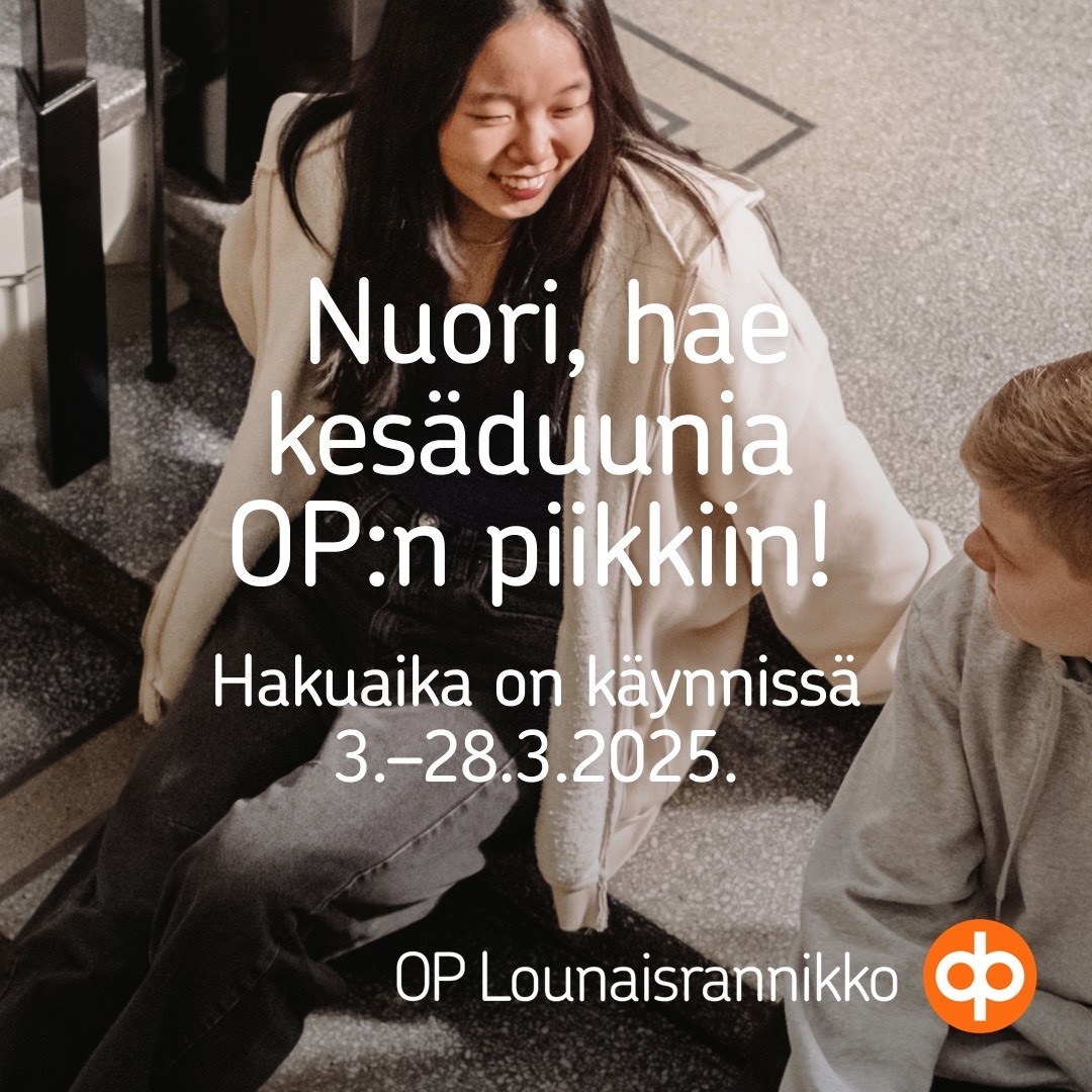 Kesäduuni OP Lounaisrannikon piikkiin!