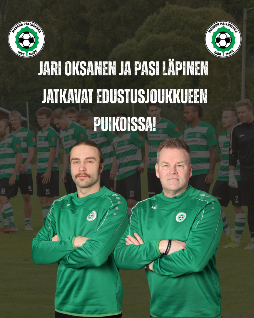 Rokkiduo jatkaa Maskun puikoissa