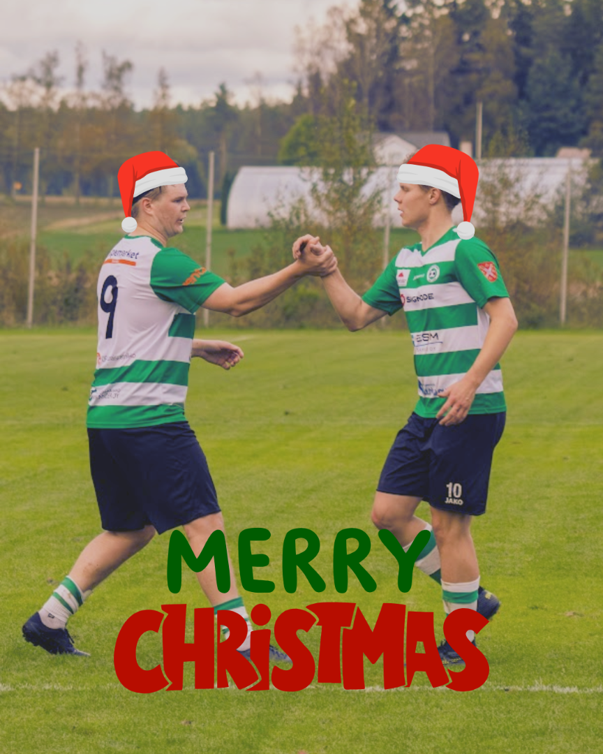 Hyvää Joulua ja jalkapallollista uutta vuotta!