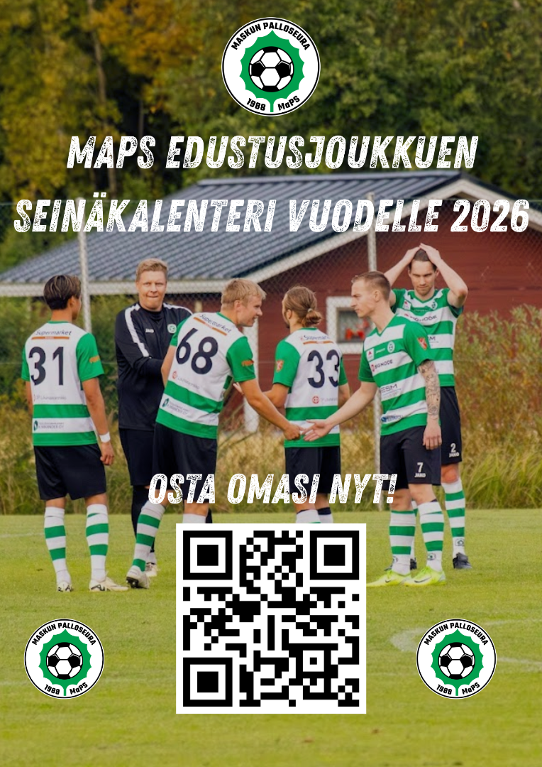 Osta MaPS seinäkalenteri vuodelle 2026!