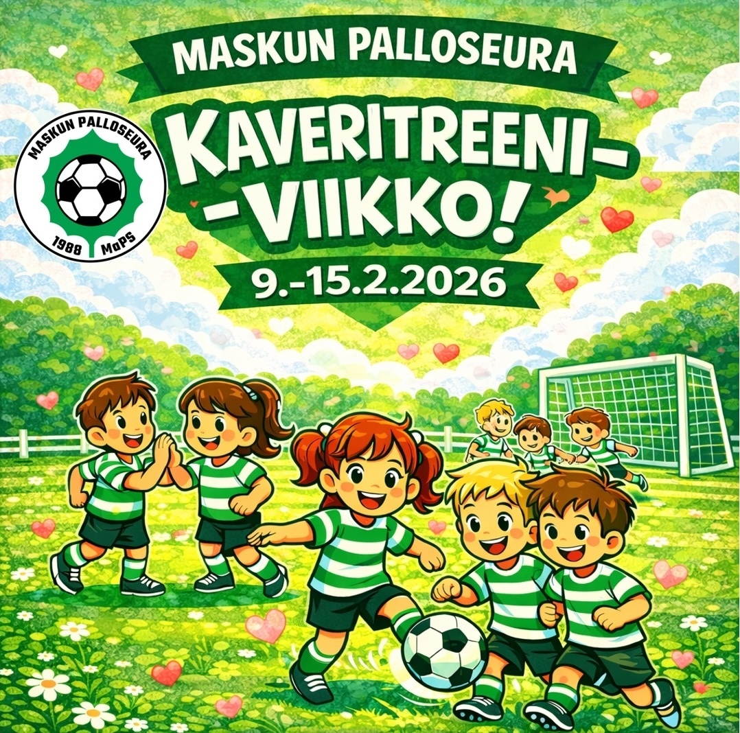 Kaveritreeniviikko MaPS:ssa 9.–15.2.2026 ⚽💚
