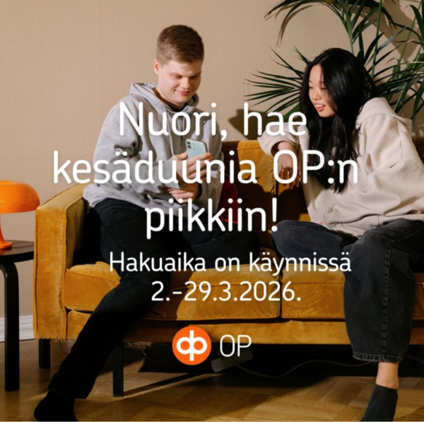 Kesäduuni OP Varsinais-Suomen piikkiin!