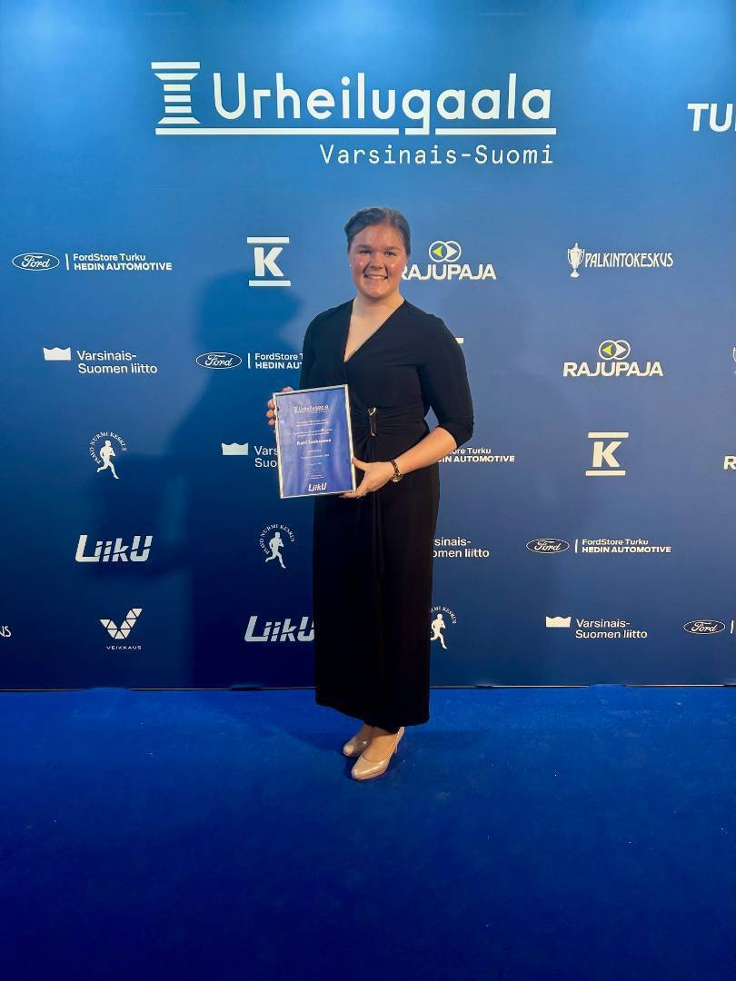 Katri Laaksonen palkittiin Marttilan vuoden seuratyöntekijänä!