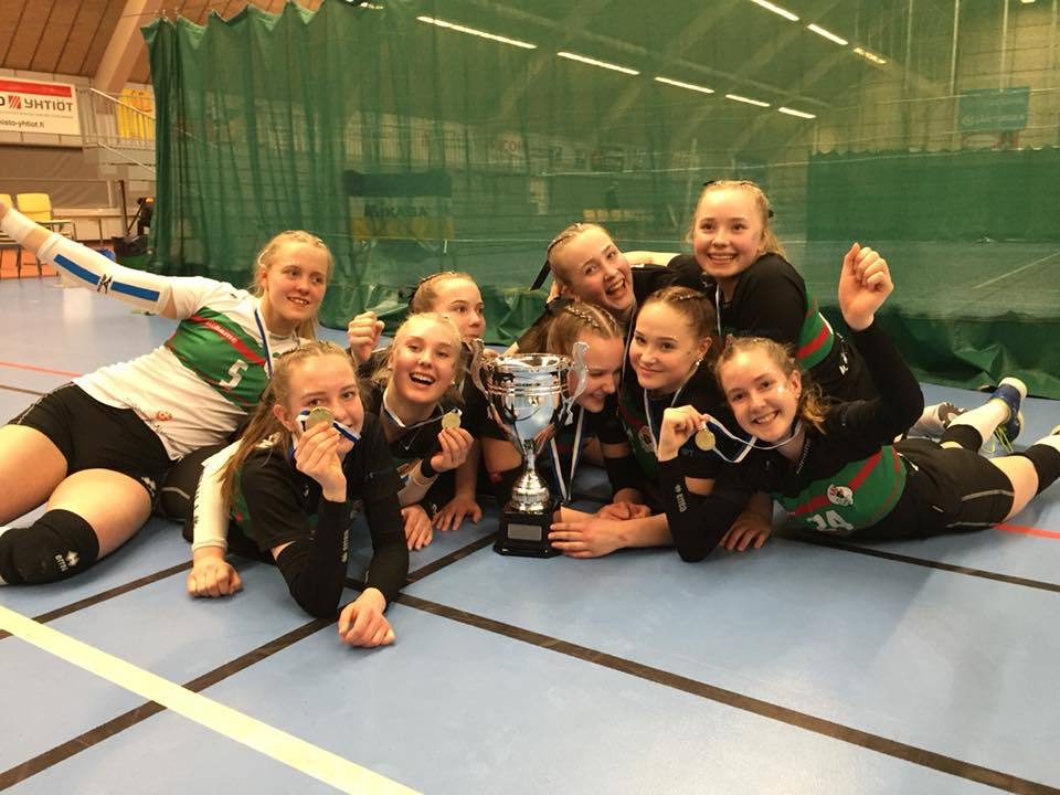Katajan C - tytöt voittivat Suomen mestaruuden 2018!