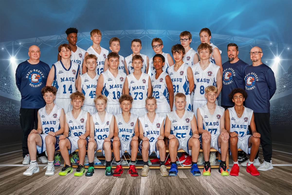MaSun U14 pojilla SM-kotiturnaus 18.1. Jakomäessä