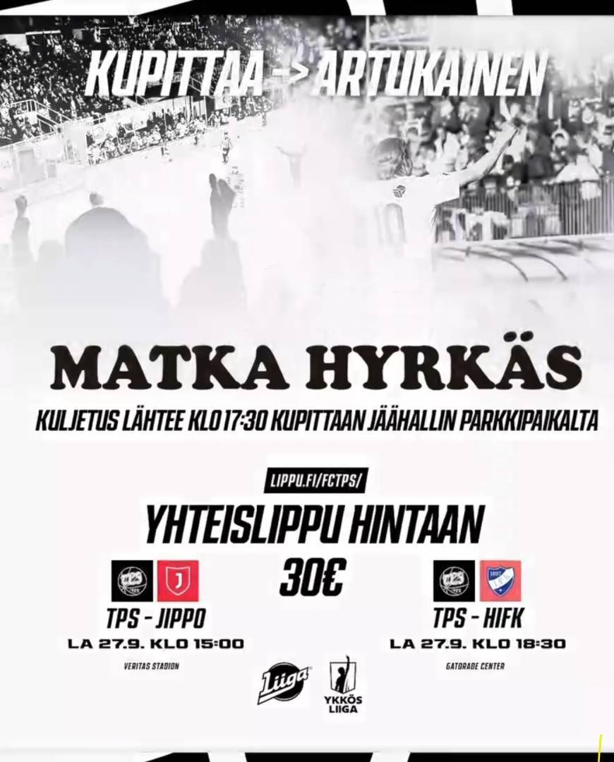 TPS jalkapallo meets jääkiekko