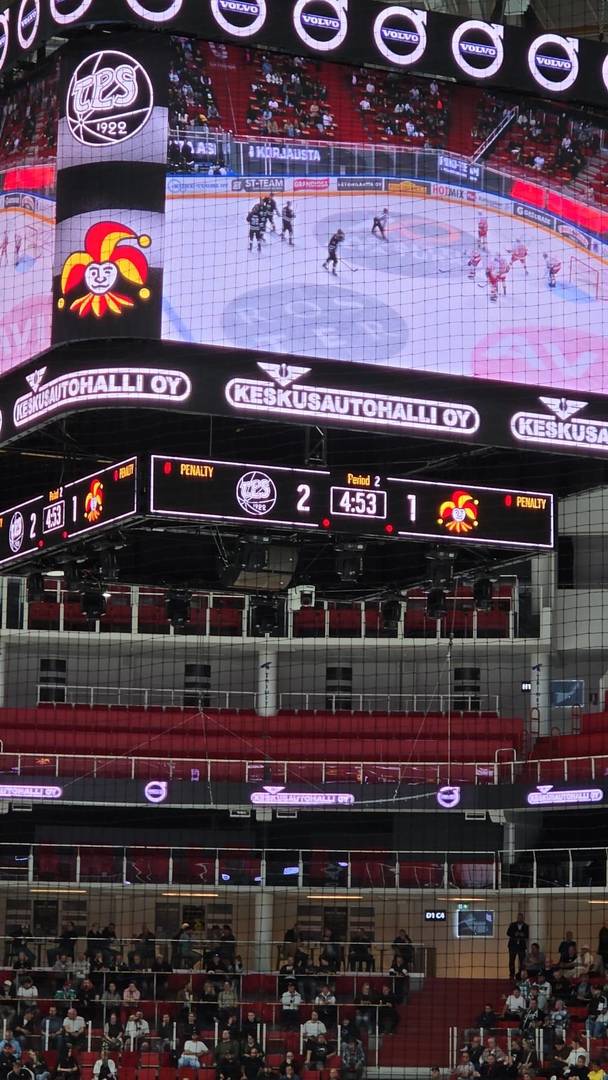 Vieraspelimatka Jokerit -TPS peliin 25.9.
