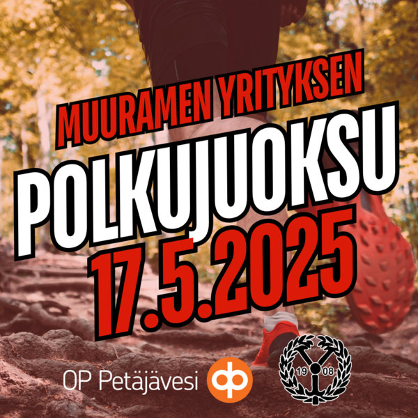 Ilmoittaudu mukaan polkujuoksutapahtumaan la 17.5.!