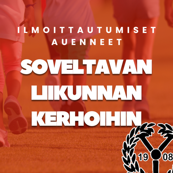 Ilmoittaudu mukaan soveltavan liikunnan kerhoihin!