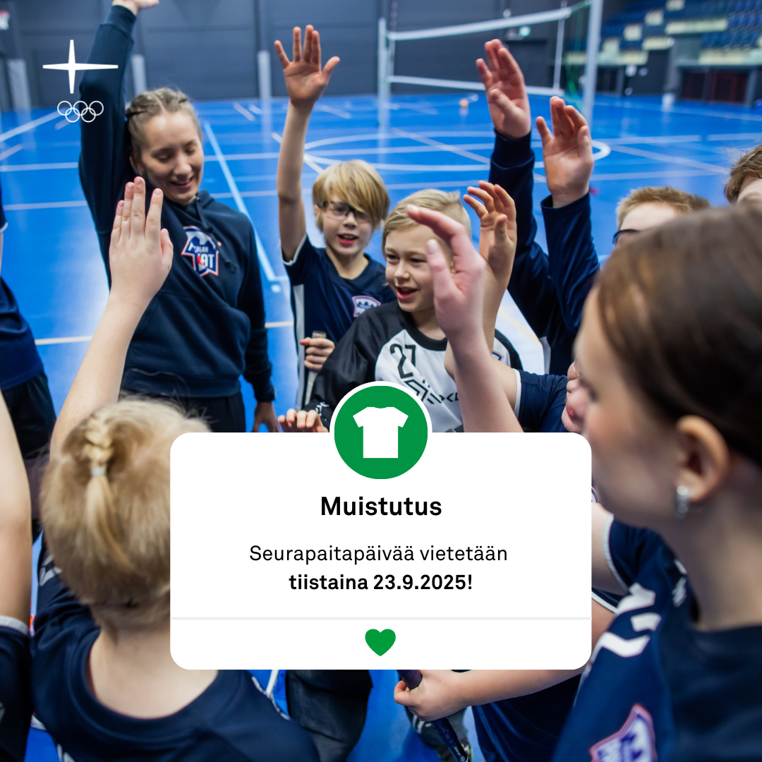 ​🎉 Seurapaitapäivä 23.9.! 🎉