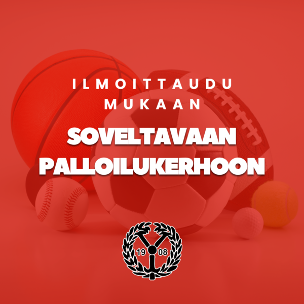 Ilmoittaudu mukaan soveltavaan palloilukerhoon!