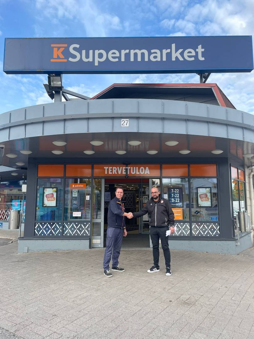K-Supermarket Mynämäki sponsoroimaan Mynämäen Palloa