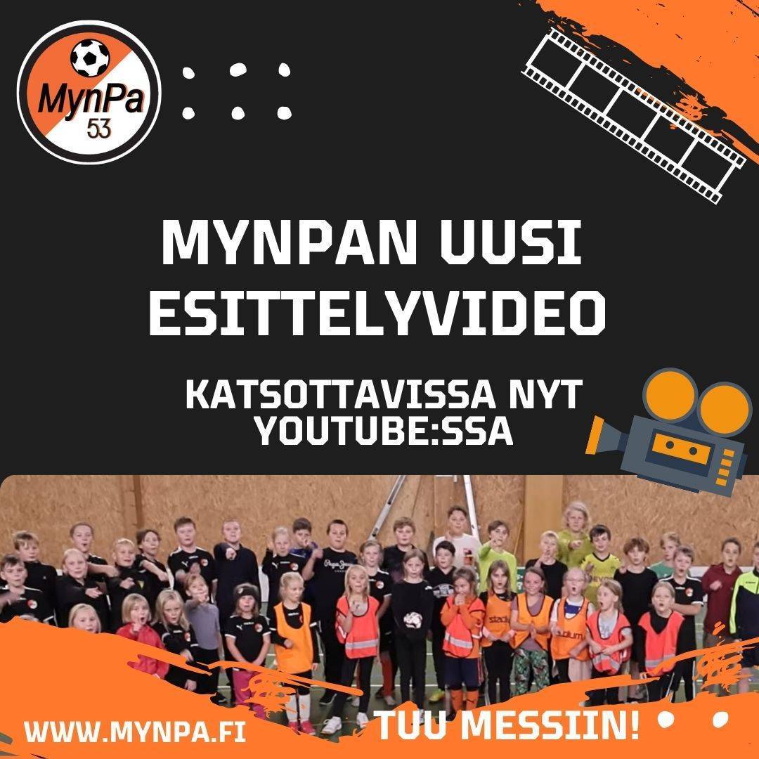 Hyvää uutta vuotta 2025! Tässä: Mynämäen Pallo -53 uusi esittelyvideo